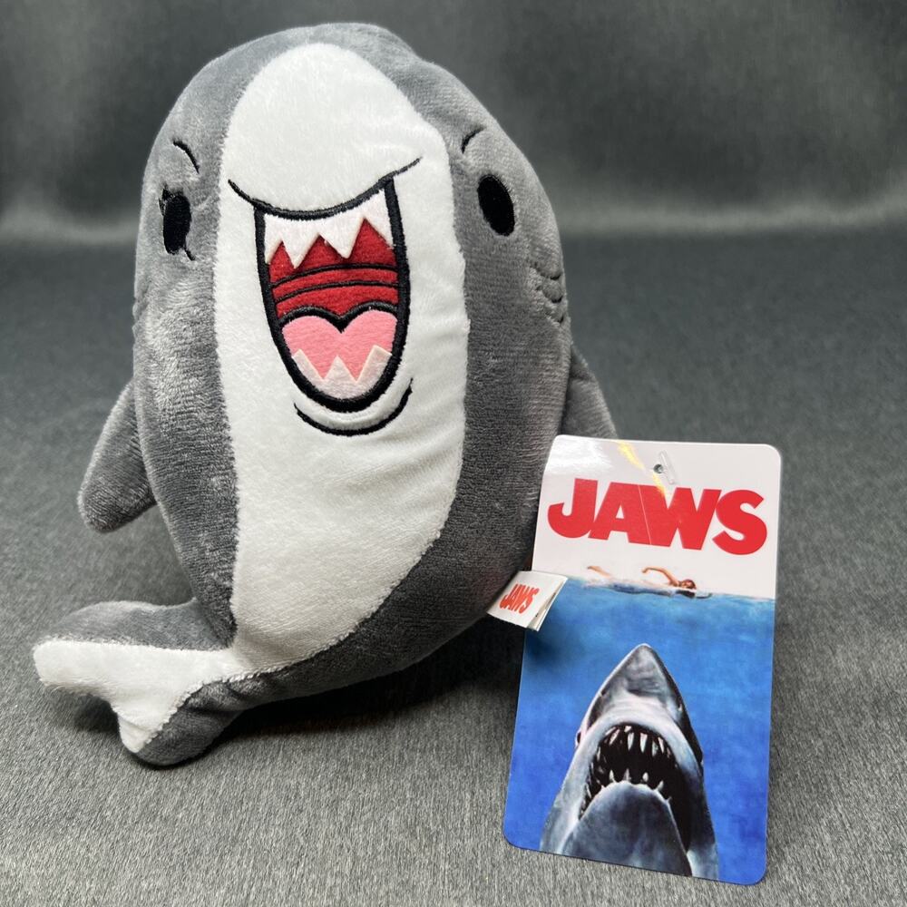 Jaws Shark Plush Toy Factory Universal Studios Kawaii Stuffed Animal 8" NWT
